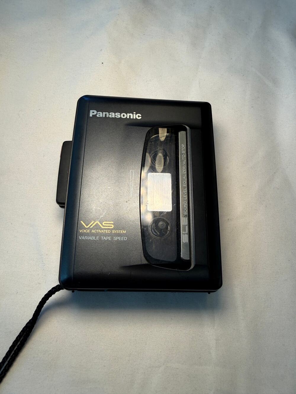 Panasonic RQ-L317 Cassette Recorder Player VAS Variable Speed Vintage Portable